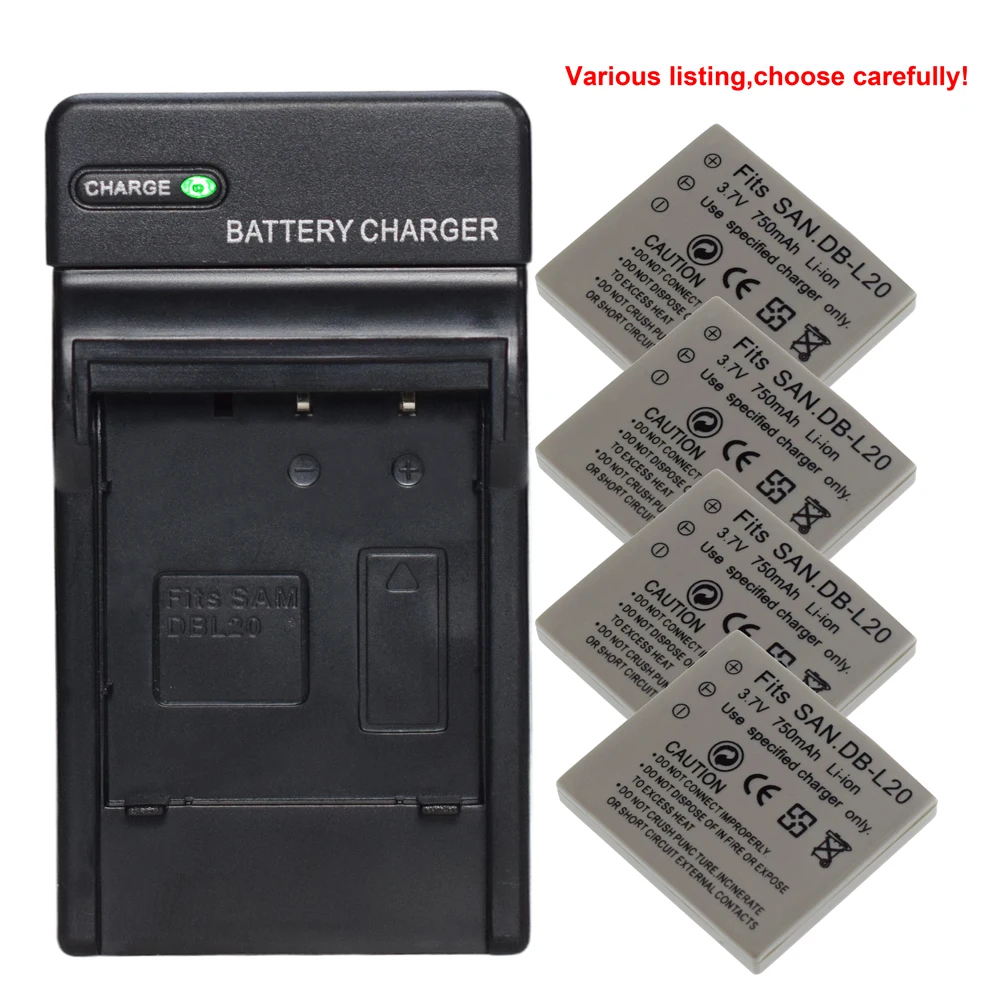 Sanyo VAR-L20N Xacti VPC-C1 C4 C40 C5 C6 CA6 CA65 CG6 CA9 CG9 VPC