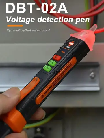 MUFASHA Non-Contact Voltage Detector Electrical Pen AC Voltage Tester Smart Breakpoint Finder 12-1000V