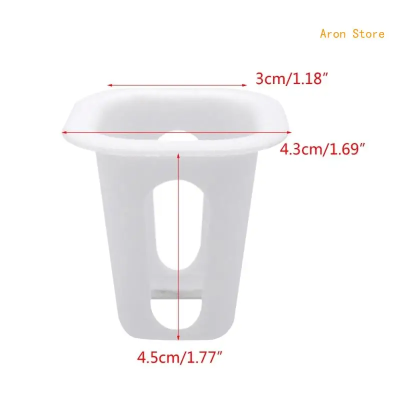 100pcs Sqaure Net Cups Pots Plant Containers Hydroponics Colonization Seed Growing Basket Garden Soilless Planting Pot H3CF image 6