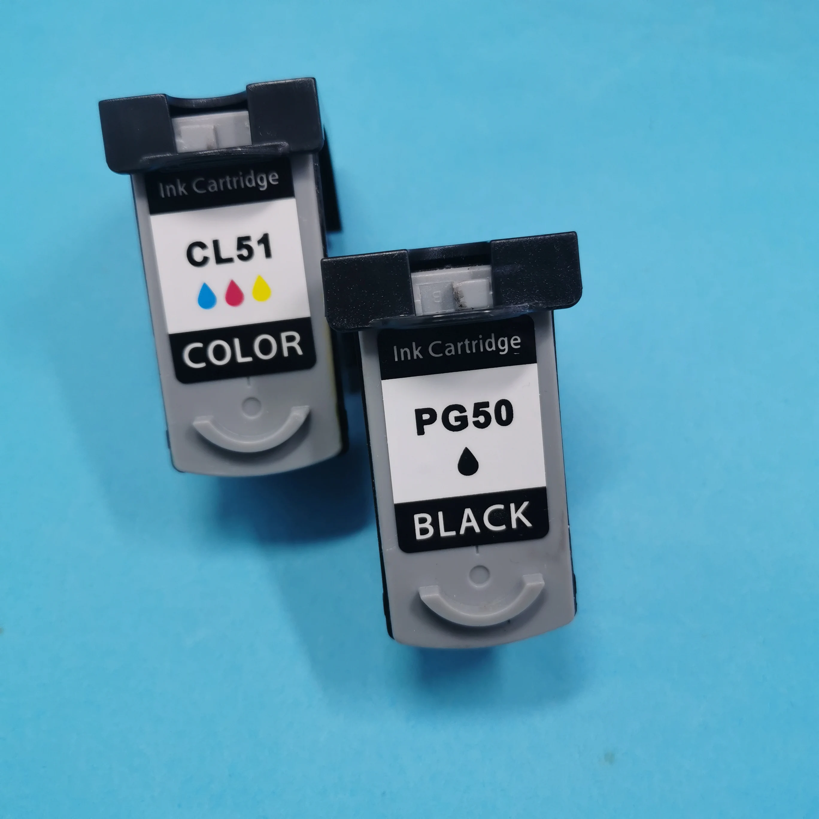 Replacement Ink Cartridge for Canon PG-50 CL-51 PG50 for Pixma iP2200 iP6210D iP6220D MP150 MP160 MP170 MP180 MP450 MP460 MX310