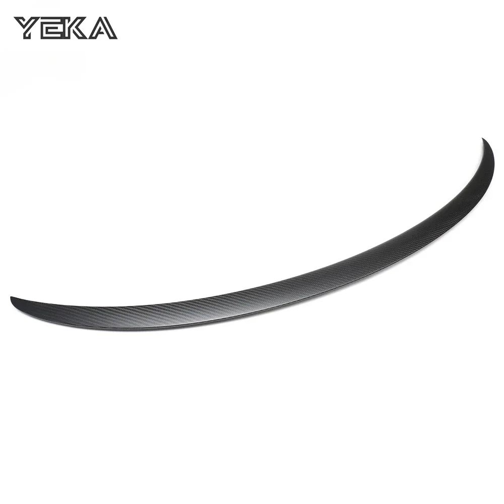 New Model 3 Highland Matte Finish Prepreg Carbon Fiber Rear Spoiler for Tesla Model3 2024+ Real Carbon Car Trunk Wing Lip