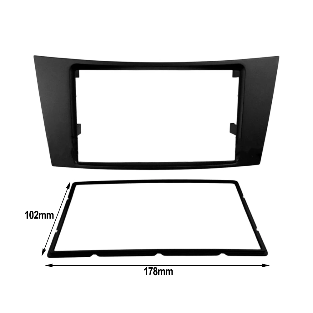 Modification Frame Panel Made from ABS Material for BENZ for E CLASS W211 and for cls CLASS C219 Adaptable to Various Stereos