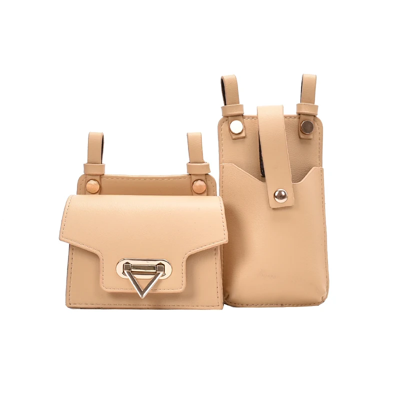 2023 neue 2Pcs Taille Taschen für Frauen Hohe Qualität PU Brust Tasche Designer Bodypack Nette Taille Pack Luxus Geldbörse umhängetasche – Detail 19
