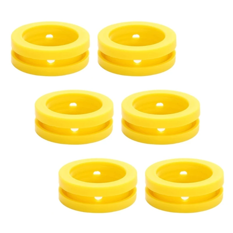 Reliable Silicone Seals Durable & Heat Resistant Silicone Seals Rubber Gaskets Durable 3/6pcs for Sparkling Water System