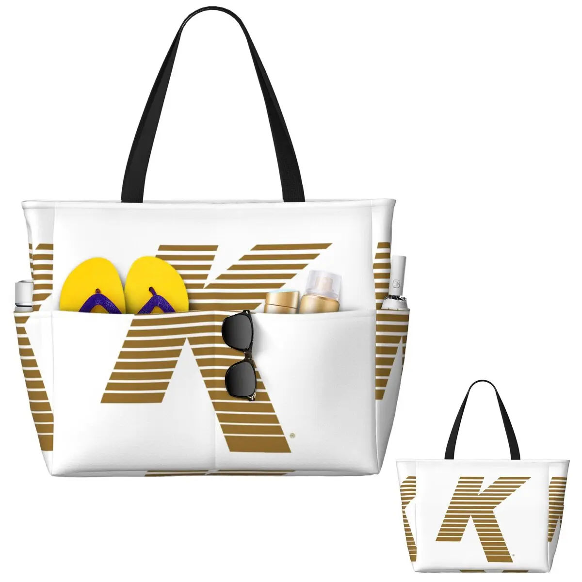 Zildjian K Logo Beach Tote Bag Sport Gym Yoga Duffle Large Tote Bag Women Travel Bag Fitness bag
