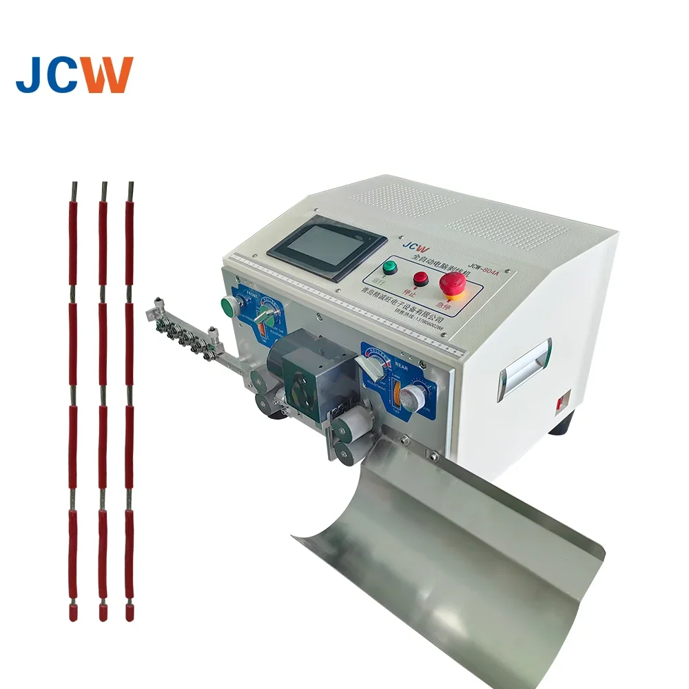 JCW-CS02 ECO Automatic high precision wire cutting and strip machine manufacturer thin cable cut and strip machine