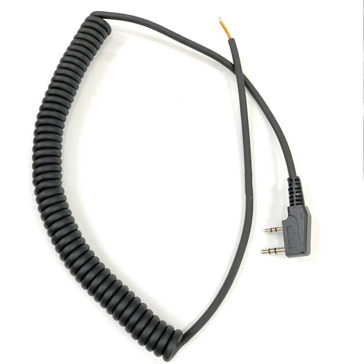 ABGN Walkie Talkie Mikrofonkabel Ersatzkabel K-Stecker Mikrofonkabel Walkie Talkie Zubehör DIY Universal Walkie Talkie