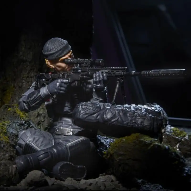 해즈브로 G.I. 조 분류 시리즈 # 86 저조도 수집용 6인치 액션 피규어(소년 및 소녀용), 액세서리 10개 포함 선물