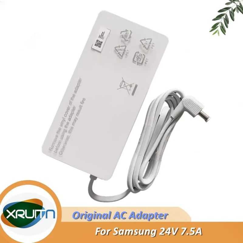 Оригинальное зарядное устройство A1802_NDYW BN44-00924A 24 В 7,5 А 180 Вт адаптер переменного тока для монитора Samung C34J791 C34J791WT NP355U4C-901CA C34J791WTU