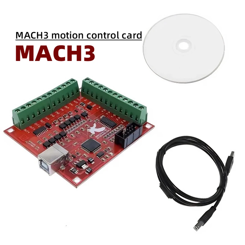 CNC MACH3 100Khz Breakout Board 4 Axis 5AXIS Interface Drive Motion Controller Flying Carving Card Engraving Motor Driver Board