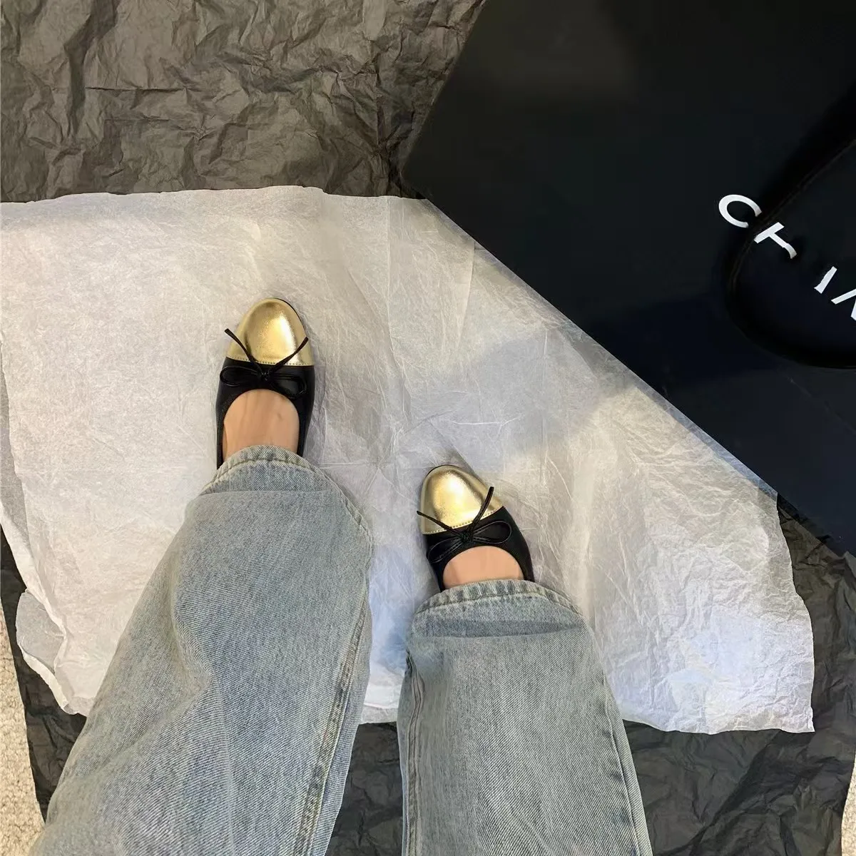 

Plain French small fragrant wind single shoes women's shoes 2026 new autumn Korean version soft bottom peas shoes gentle evening