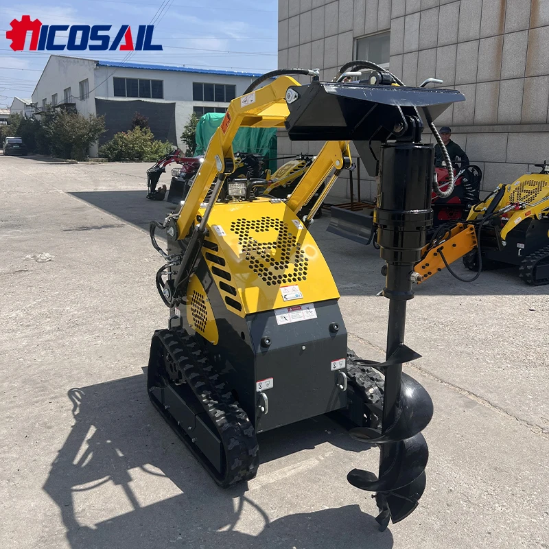 

Ce certified mini skid steer loader EPA engine for sale 380E skid steer loader at discounted price