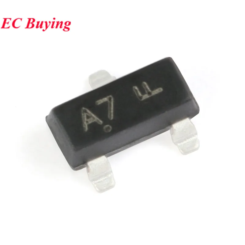 10-100pcs BAV99LT1G SOT23 BAV99 BAV99LT BAV99L SOT-23 A7 Dual Series SMD Switching Diode