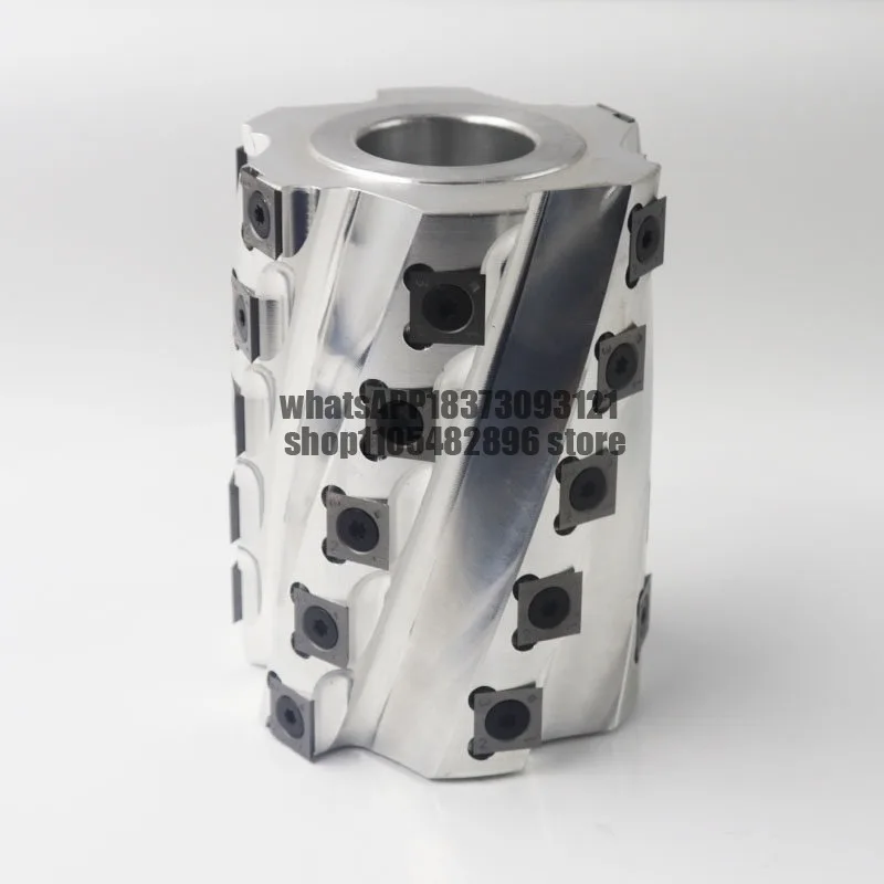 Light cutting discard spiral planer woodworking overlord spiral knife aluminum body four-sided trimming, milling knife