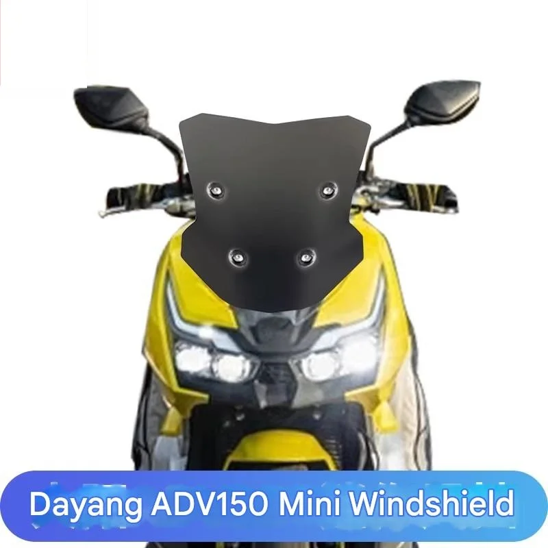 FOR Dayang ADV150 Mini Chest Protection Wind Deflector, Slim Profile Design, Long-Lasting Anti-Scratch & Anti-Yellowing
