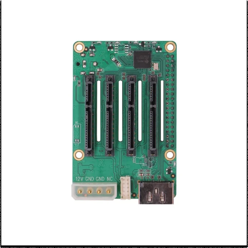Radxa Penta SATA HAT - Up To 5x SATA Disks HAT for Raspberry Pi 5 and ROCK Pi SBCs,3C,5A, 4A / 4B / 4SE / 4A+ / 4B+ / 3A