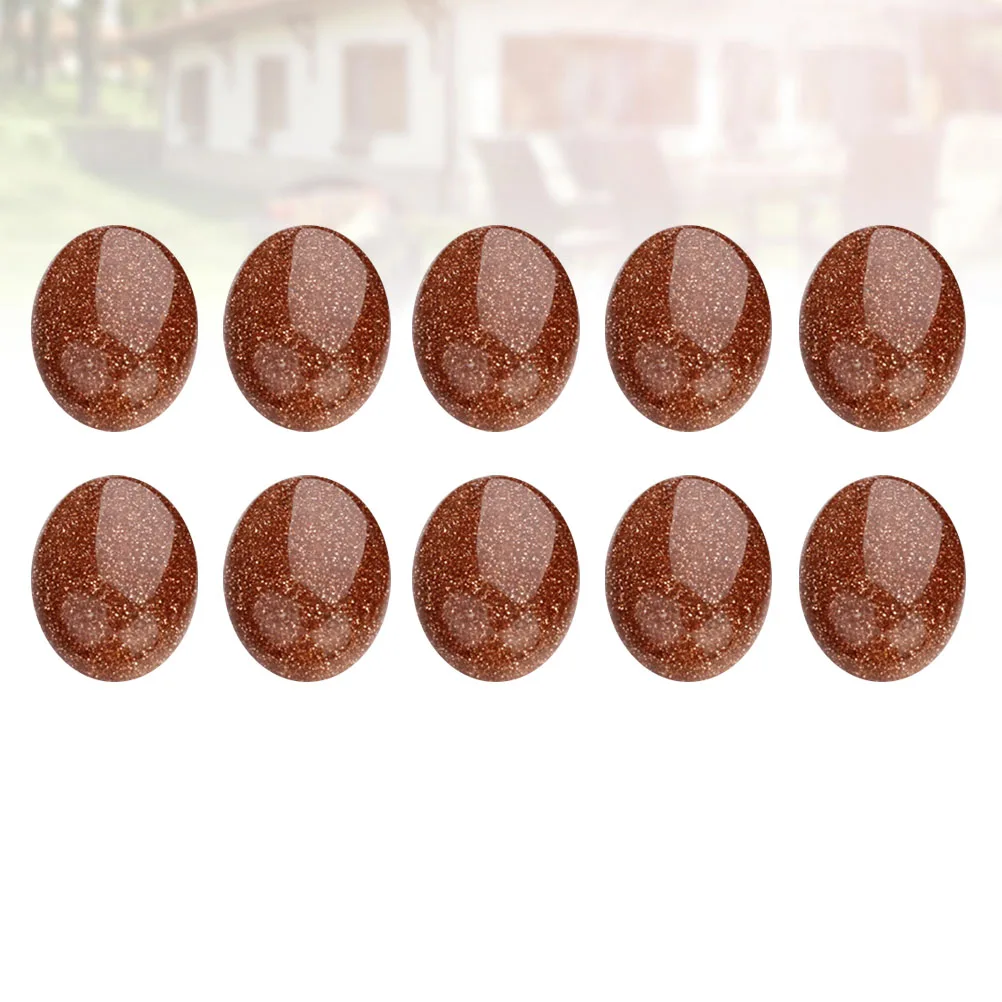 

Flat Back Cabochons Gem Patch Jewelry Accessories Stone Charms Gemstone Patches