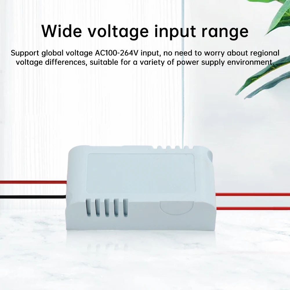 AC-DC Power Supply Module AC100-264V to 5V12V24V 12W Switching Power Supply Module with Case LED Power Plate