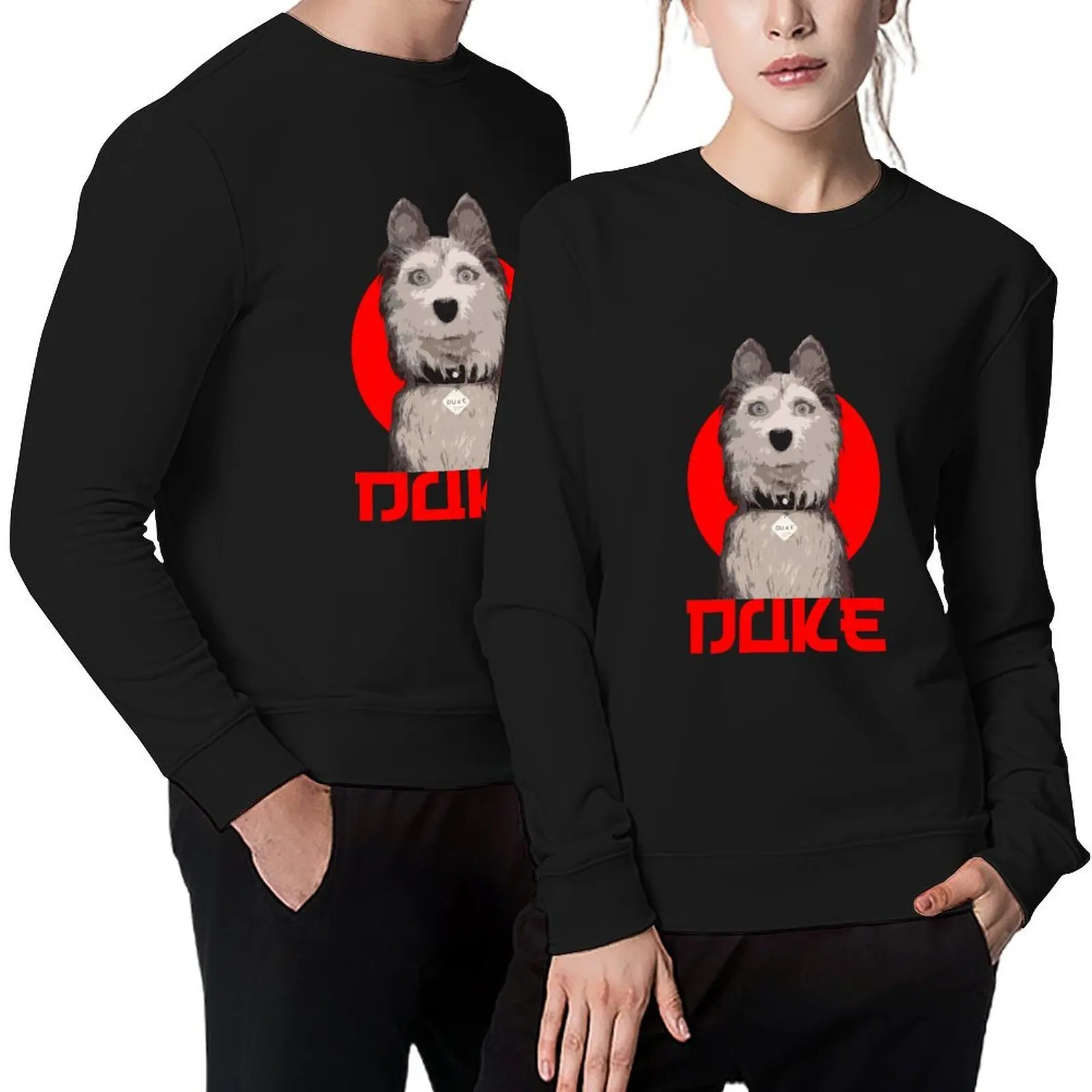 

isle of dogs Pullover clothes for men men's winter sweater autumn korean clothes sweatshirt men
