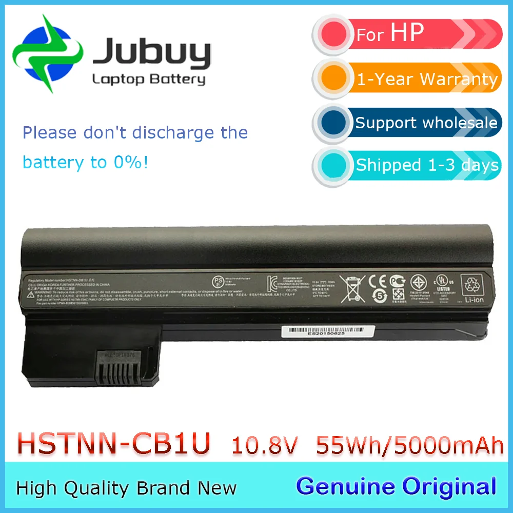 HSTNN-CB1U 10.8V 55Wh Original Laptop Battery for HP Mini110-3000 110-3030nr WQ809UA Compaq Mini CQ10-400 CQ10-400EJ