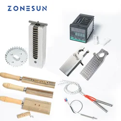 ZONESUN Hot Foil Stamping Machine Accessory Spare Parts Position Holder Foil Roll Holder T-Slot Workbench Heating Element