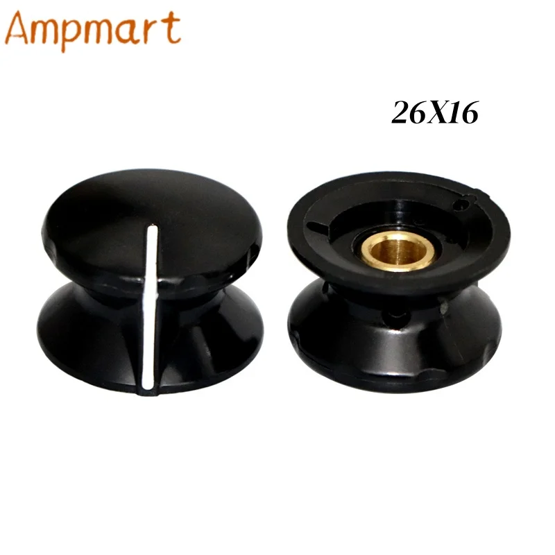 Ampmart Gitarrenverstärker Lautstärkeregler Potentiometer-Schalterknopf Bakelit-Knopf Loch 6,0mm – Detail 7