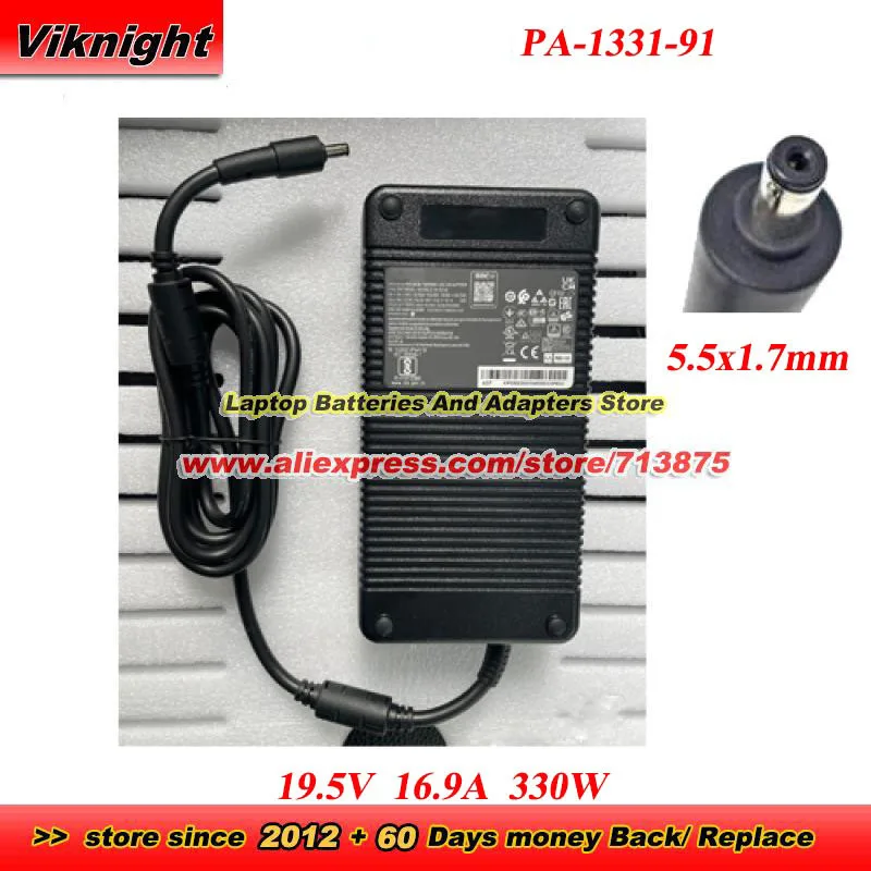 PA-1331-91 Adapter 19.5V 16.9A 330W for PREDATOR HELIOS 300 500 N22C4 N20C11 PH317-55 PH317-56 NITRO 5 AN517
