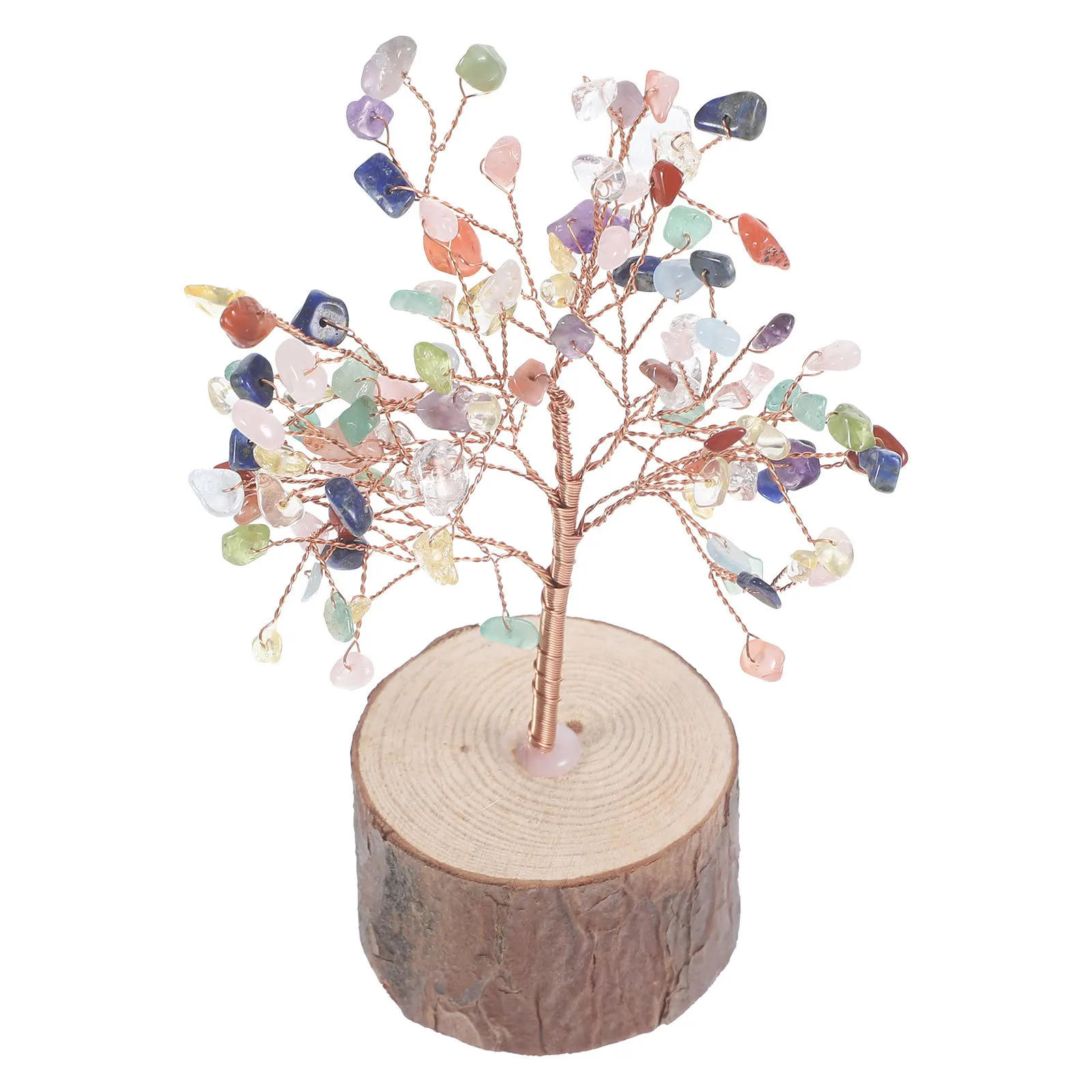 

Indoor Crystal Tree Decoration Fine Workmanship Stylish Unique Tabletop Crystal Decor Living Room Dinner Table Decoration