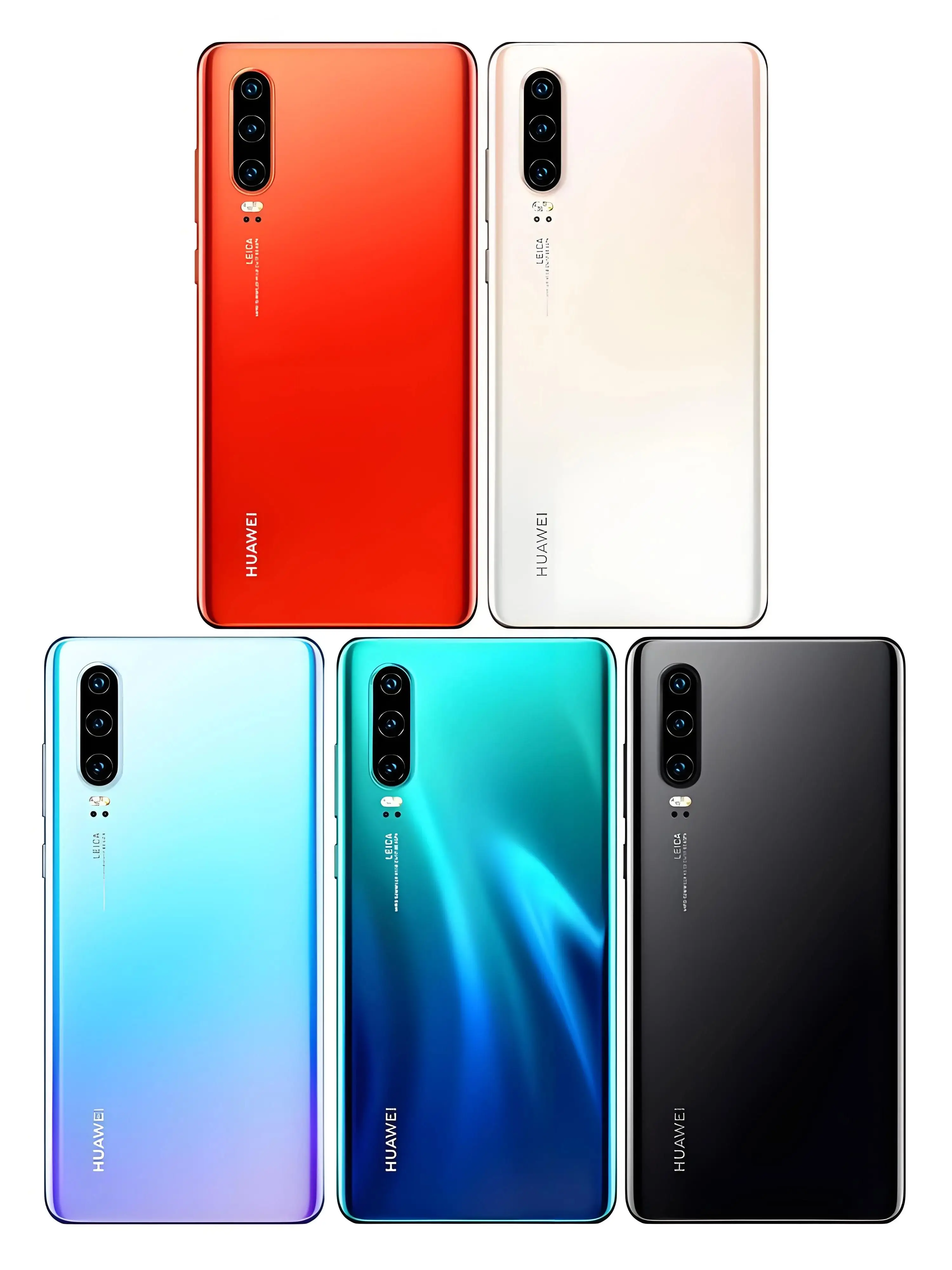 HUAWEI-P30 Android-smartphone, 6.1 ", 256GB ROM, 40MP camera, 4G netwerk mobiele telefoons, Google Play Store, mobiele telefoons, wereldwijd