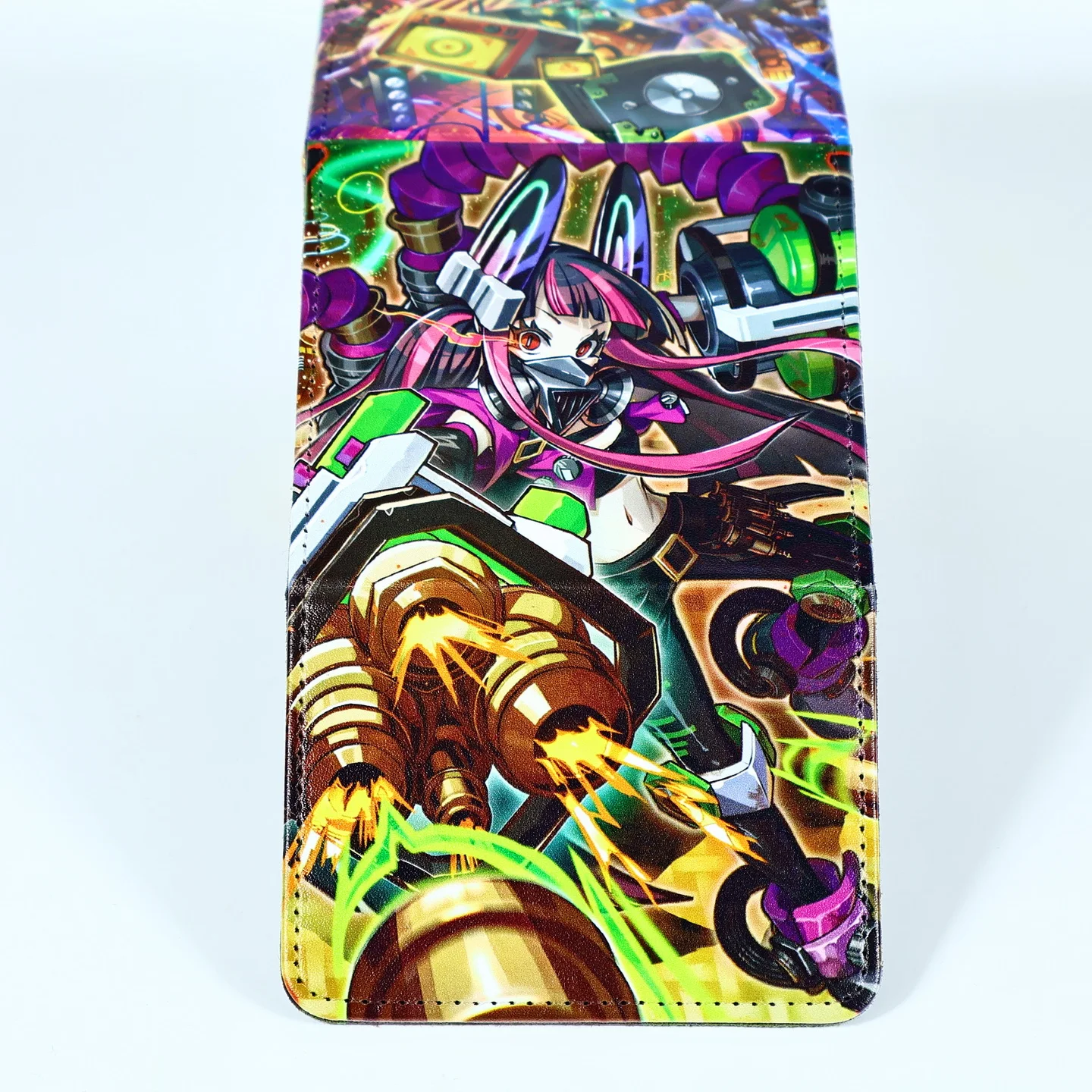 Fai da te fatto da sé Yu-Gi-Oh! Scatola portaoggetti per carte Killer Melody Remix Scatola protettiva per carte da collezione in pelle Ygo Giocattolo regalo per carte anime