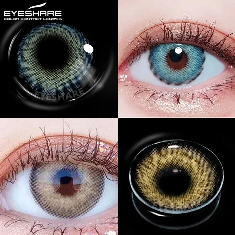 

EYESHARE Color Lens Himalaya Contact Lenses For Eyes Colored Lenses Blue Brown Cosmetic Lenses Contact Lens Beauty Makeup