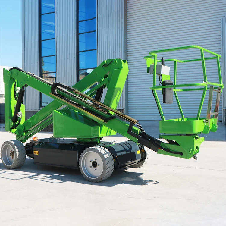 China New Product Fully Self Elevating High-altitude Work Electric Hydraulic Lifting Platform Self Moving Scissor Lift