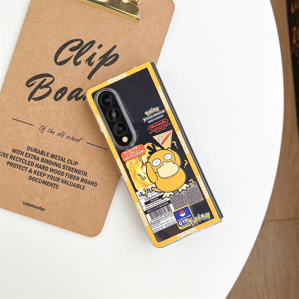 

Чехол для телефона Samsung Galaxy Z Fold 6 ZFold5 ZFold4 ZFold3 ZFold7, противоударный акриловый жесткий чехол из ПК, забавная утка