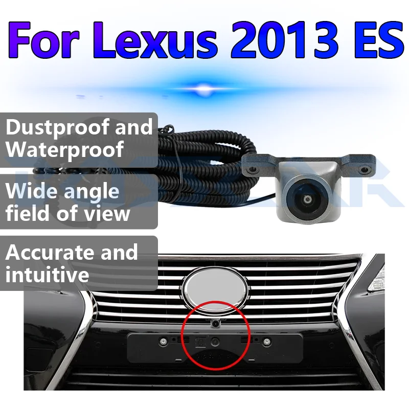 

Для Lexus ES 2013, автомобильная камера переднего вида, AHD-камера 1080P, ночное видение 150 ° Водонепроницаемая система парковочного монитора с объективом «рыбий глаз»