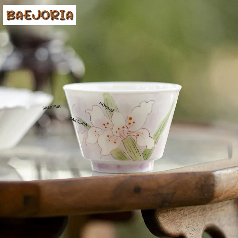 baejoria-70ml-hand-painted-lily-flower-jade-clay-teacup-ancient-tea-bowl-tea-cup-set-meditation-cup-chazhan-master-cups-cha