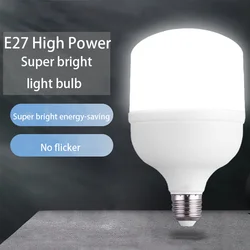 LED  LED Big Light Bulbs E27 20W 30W 40W 50W Screw Mouth Lights Saving Energy Lamp Interior Living Room Bedroom Office Lighting