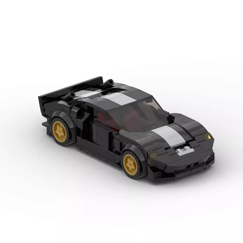 

Vintage Le Mans Race Car Building Blocks Retro 60s Racing Vehicle DIY Bricks Collectible Display Toy For Adult Hobbyists