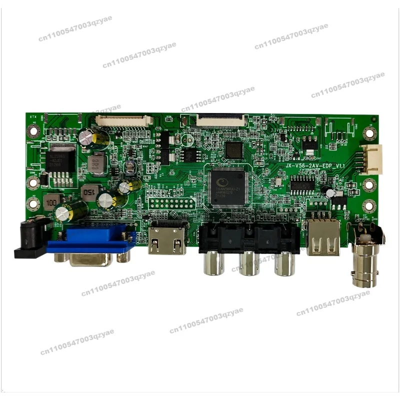 EDP Screen LCD Monitoring Board Wide Voltage 12V-30V Support 2AV HDMI VAG USB Function Expansion Type-C