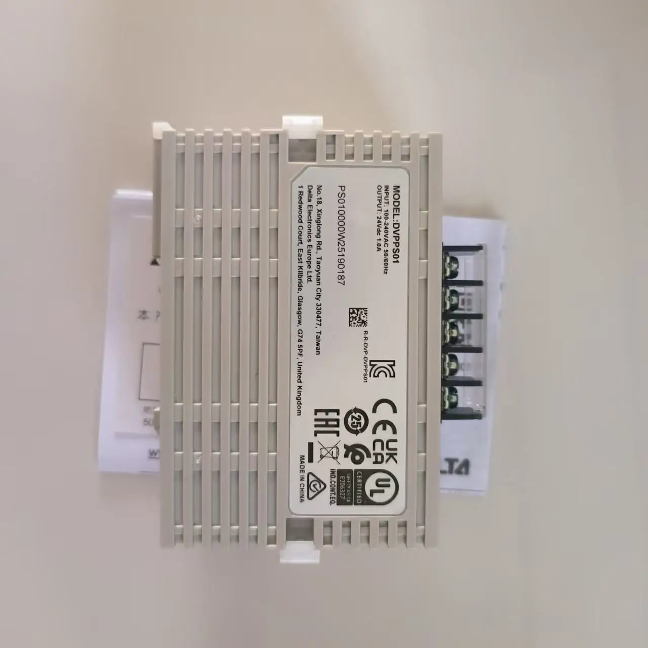 De-Lta DVPPS01 Bran…