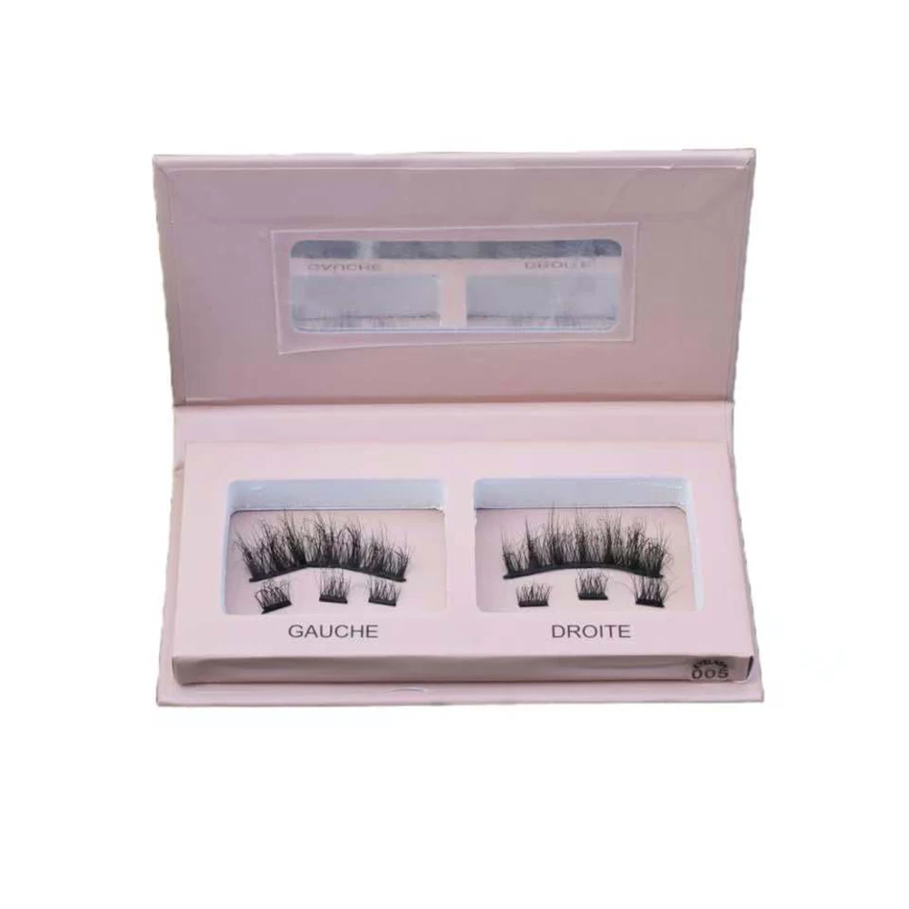 Magnetic Eyelashes Natural Waterproof Lightweight Delicate Style Seamless Fit, Healthy & Comfortable, Suitable for Daily Makeup