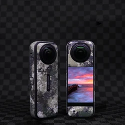 For Insta360 X4 Camera Decals Decoration Stickers Body Frame Protective Film Anti-scratch Removable PVC Colorful Scractchproof