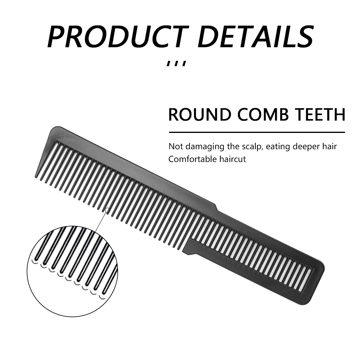 Professional Colorful Hairdressing Comb Hair Salon Barber Anti-Static Haircut Plastic Combs Barbershop Styling Tools Accessories