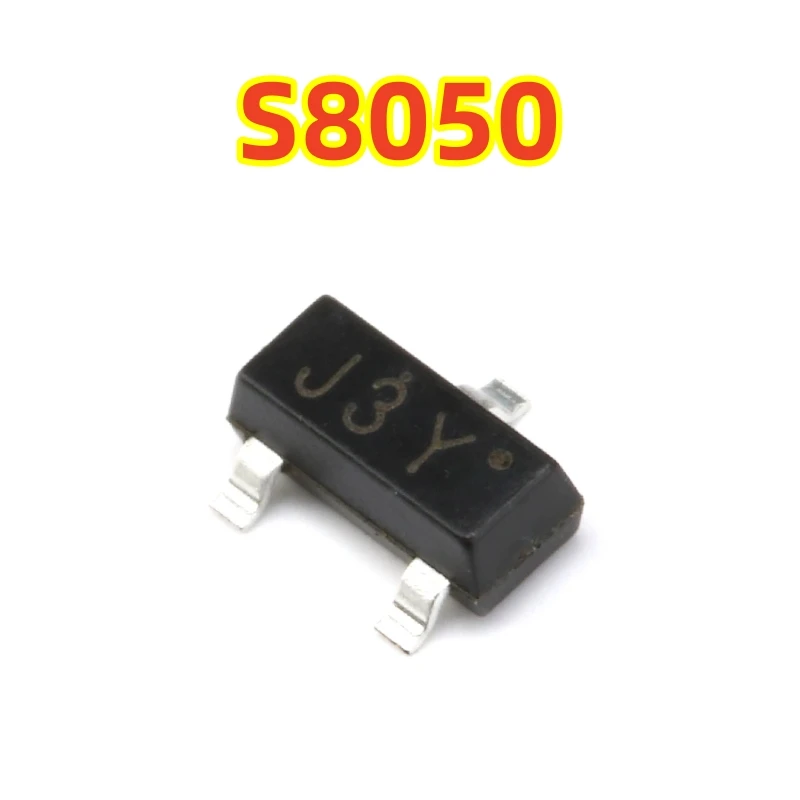 ของแท้ SMD S8050 J3Y ทรานซิสเตอร์ SMD 500MA SOT-23 100% ยี่ห้อใหม่ชิป