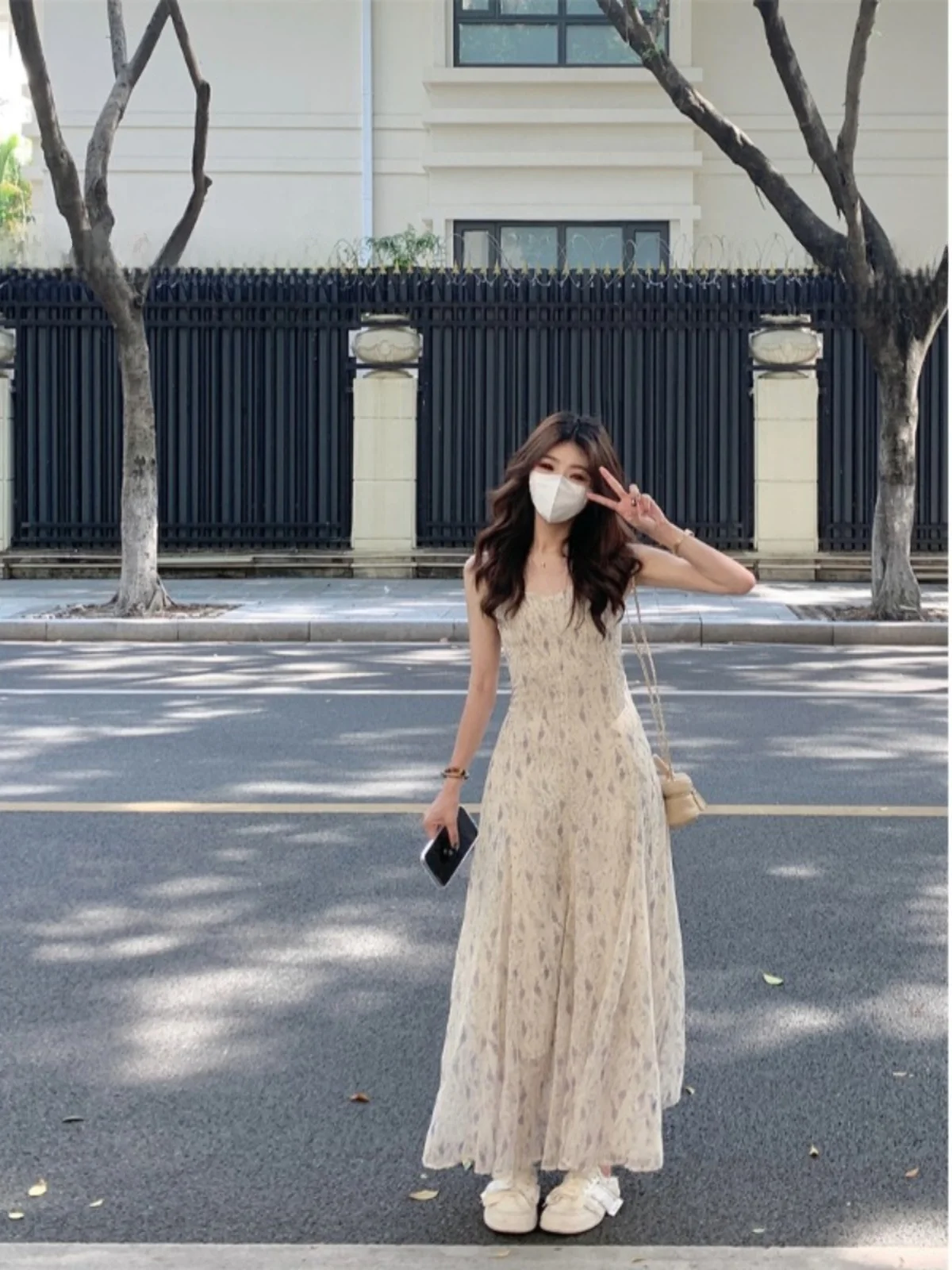 Verão floral impressão ter dr feminino a linha midi saia emagrecimento cintura alta fibra de poliéster sem sve commute sle