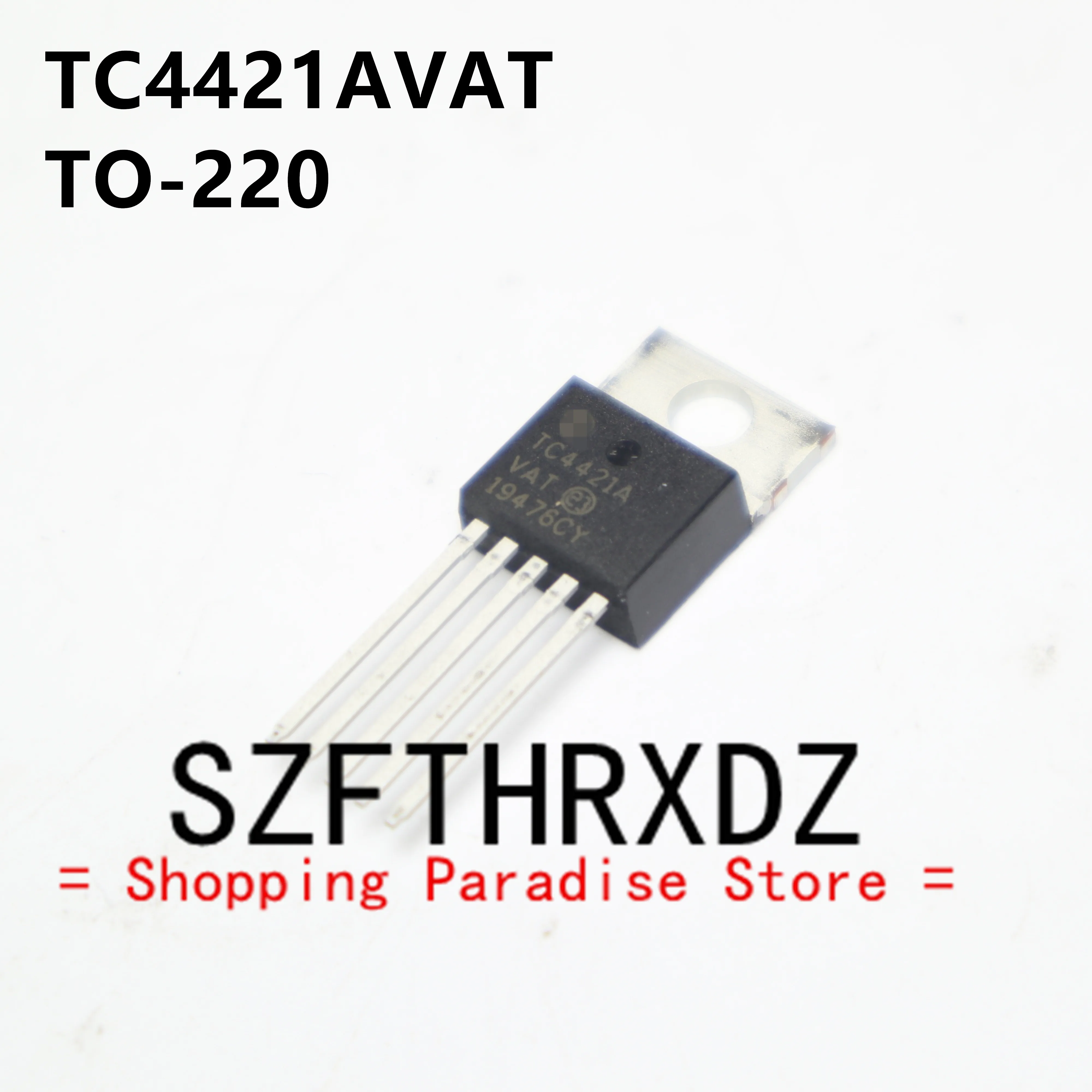 

SZFTHRXDZ 10pcs 100% New Imported Original TC4421AVAT TC4421 TO220-5 Driver Transistor