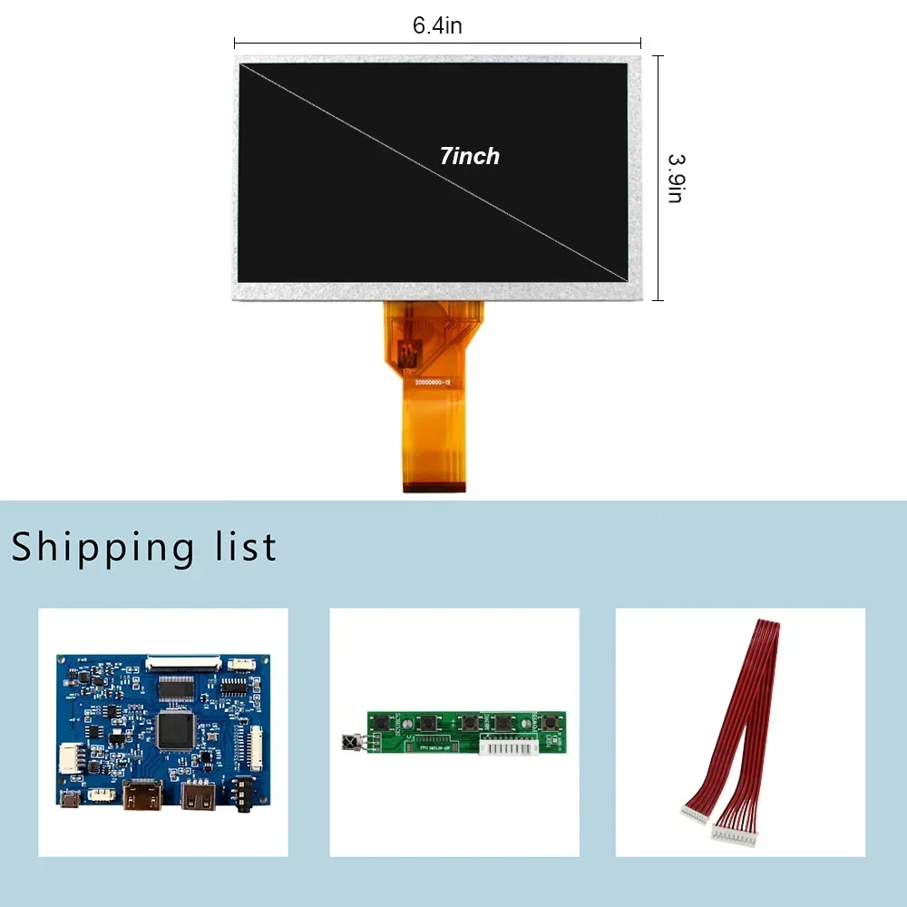 

Direct salesHd Multi-Media Very Small Lcd Screen For 7 Inch Handmade Video Box With Lcd Screen Supports Inversion