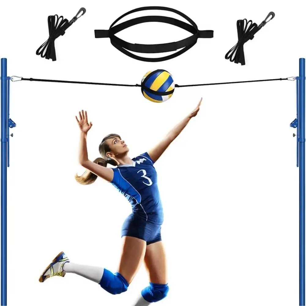 Elastic Volleyball Spike Trainer Wear-resistant Flexible Volleyball Practice Trainer Lightweight Portable
