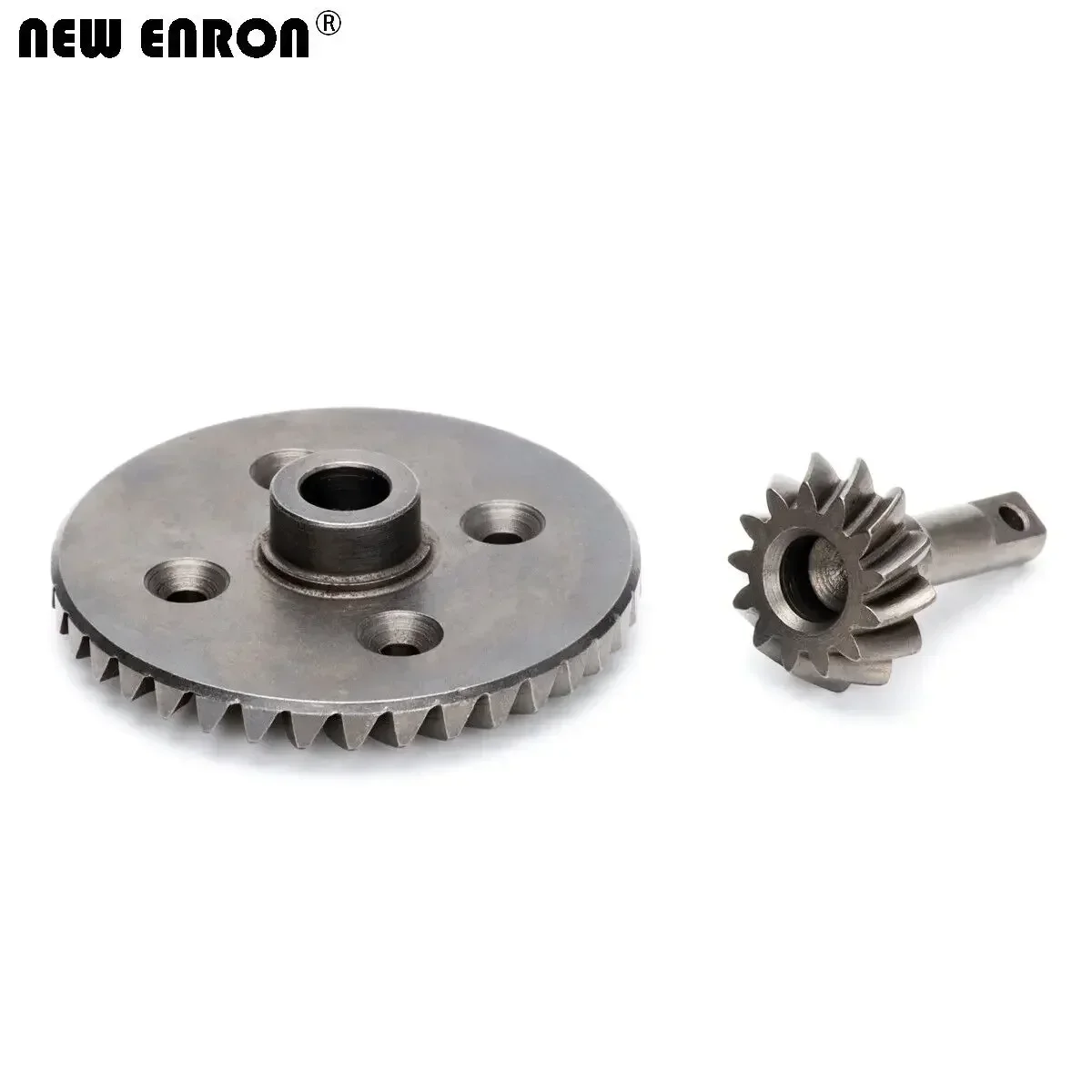 Pignone ingranaggio ad anello differenziale a spirale in acciaio cromato 37T 13T # 8978 Per 1/10 RC Auto Traxxas Maxx 89076-4 89086-4 102076-4