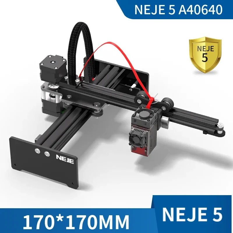 NEJE 5 50/80W Laser Engraving Machine  Engraver High-speed Industrial-grade Carving Precision 170*170mm