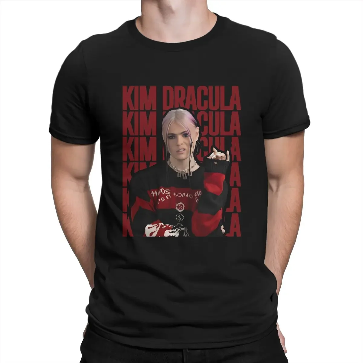 Men's The Red T Shirt Kim Dracula Cotton Clothes Vintage Short Sleeve O Neck Tees Gift Idea T-Shirts